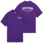 Croyez Art Gallery T-shirt Paars