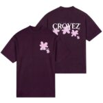 Croyez Botanique T-shirt Bordeaux
