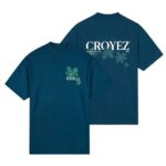 Croyez Botanique T-shirt Donker blauw