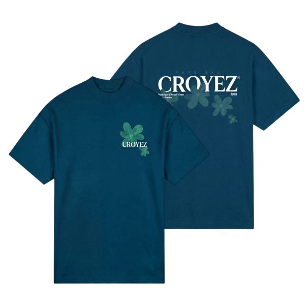 Croyez Botanique T-shirt Donker blauw
