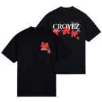 Croyez Botanique T-shirt Zwart