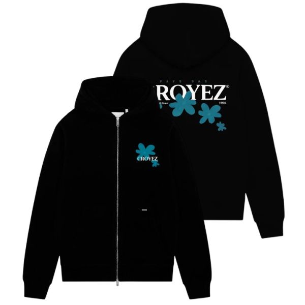 Croyez Botanique Vest Zwart