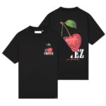 Croyez Cerise D'Amour T-shirt Zwart
