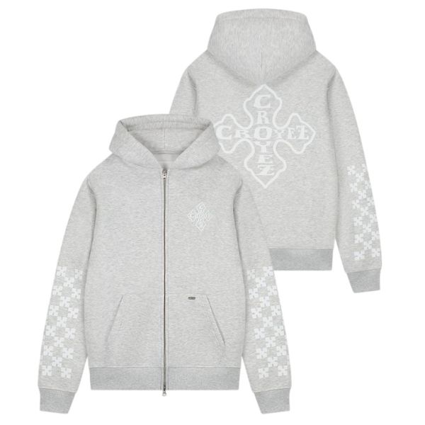 Croyez Cross Vest Grijs