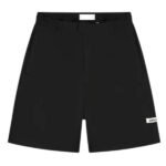 Croyez Etiquette Straight Chino Korte Broek Zwart