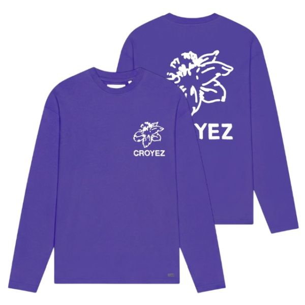 Croyez Gardener Longsleeve T-shirt Paars