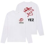 Croyez Gardener Longsleeve T-shirt Wit/Rood