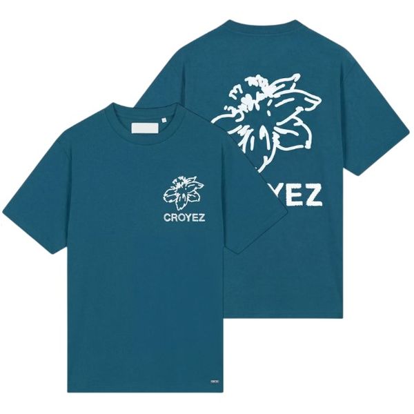 Croyez Gardener T-shirt Donker blauw