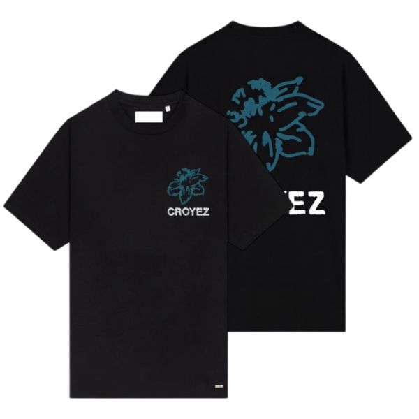 Croyez Gardener T-shirt Zwart