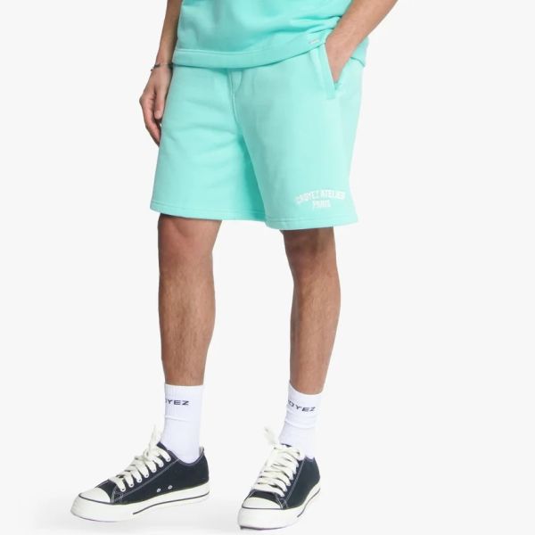 Croyez Heavyweight Atelier Korte Broek Turquoise
