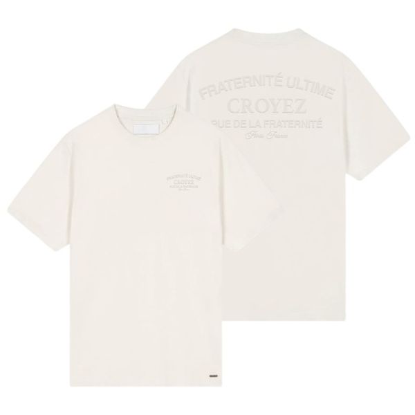 Croyez Original Fraternité T-shirt Off White