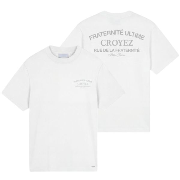 Croyez Original Fraternité T-shirt Wit