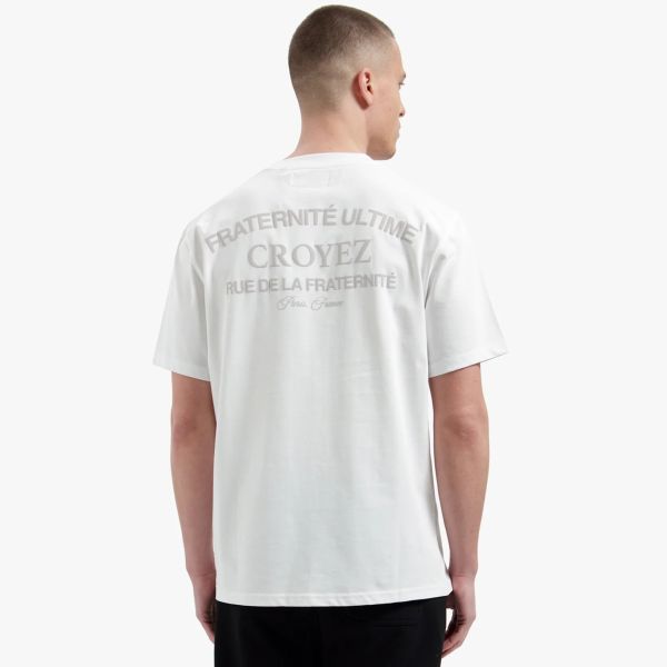 Croyez Original Fraternité T-shirt Wit