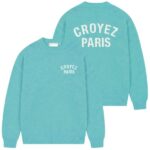 Croyez Paris Knit Sweater Blauw