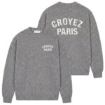 Croyez Paris Knit Sweater Grijs
