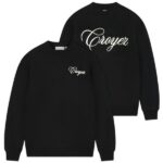 Croyez Script Knit SweaterZwart