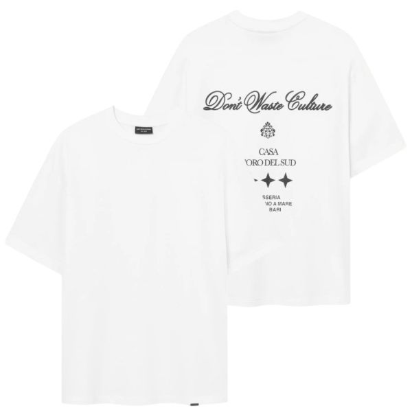 Don’t Waste Culture Natsura T-shirt Wite