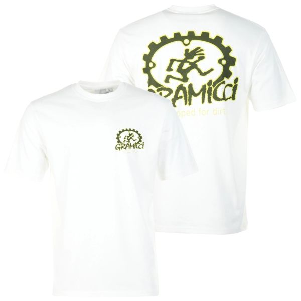 Gramicci Equipped For Dirt T-shirt Wit