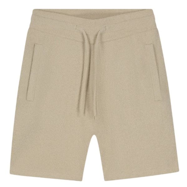 Malelions Bouclé Korte Broek Beige