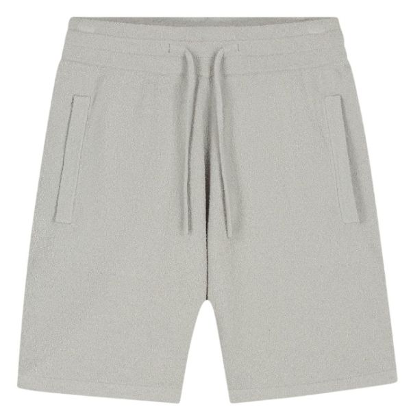 Malelions Bouclé Korte Broek Grijs