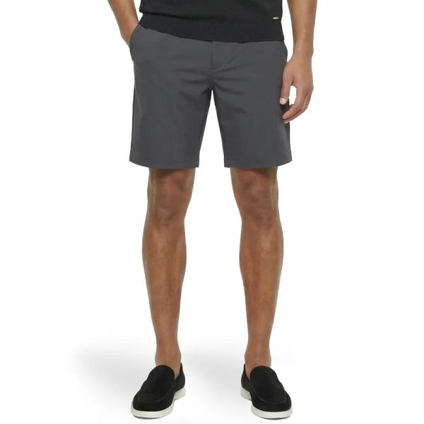 Malelions Casual Chino Korte Broek Antraciet