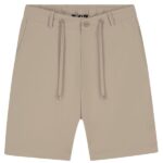 Malelions Casual Chino Korte Broek Bruin