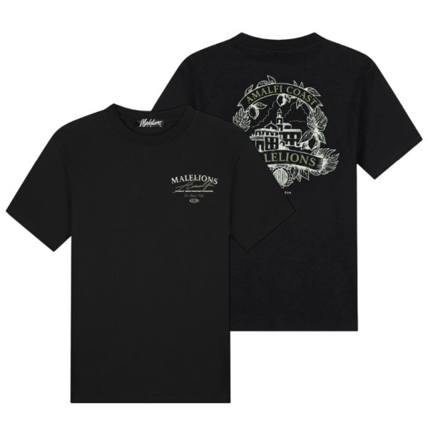 Malelions Dolce Vita T-shirt Zwart
