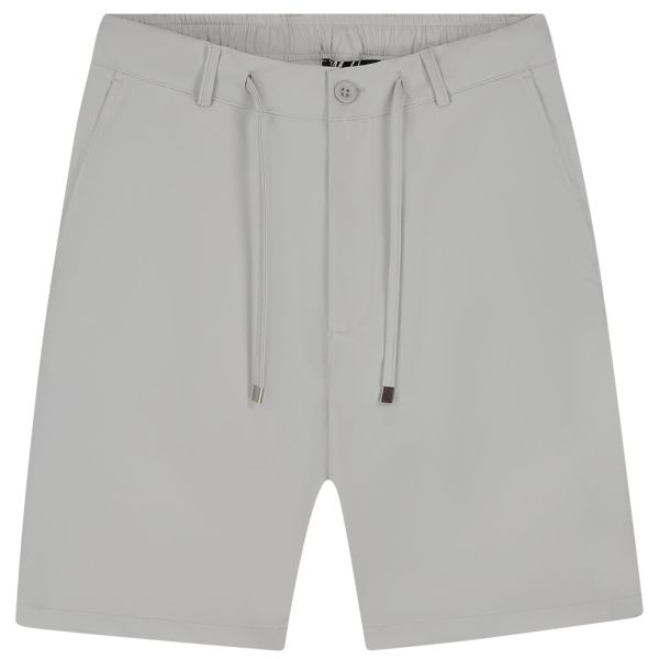 Malelions Men Casual Chino Shorts Pearl Grey