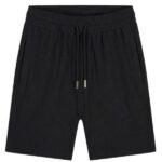 Malelions Emblem Seersucker Korte Broek Zwart