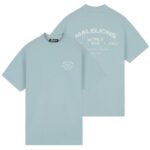 Malelions Permanent Vacation T-shirt Licht blauw