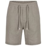 Malelions Premium Linen Korte Broek Beige