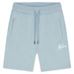 Malelions Striped Signature Korte Broek Blauw