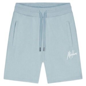 Malelions Striped Signature Korte Broek Blauw