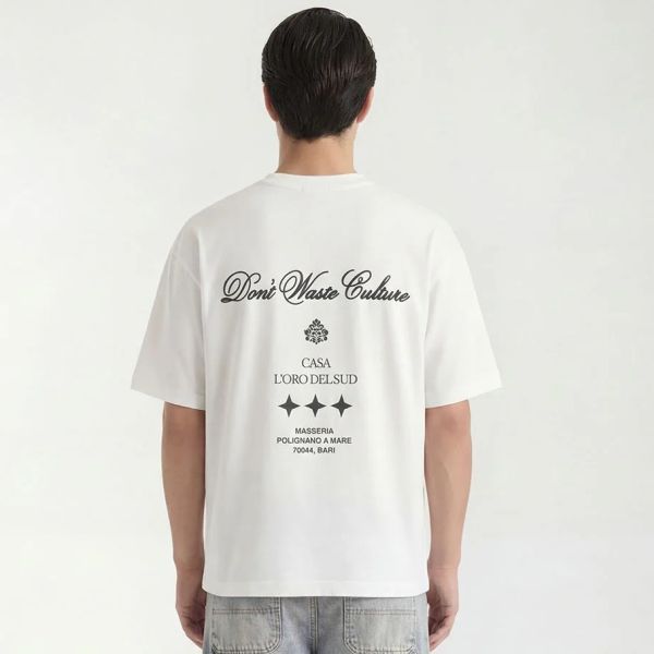 Don’t Waste Culture Natsura T-shirt Wite