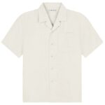 Olaf Linen Blend Overhemd Off White