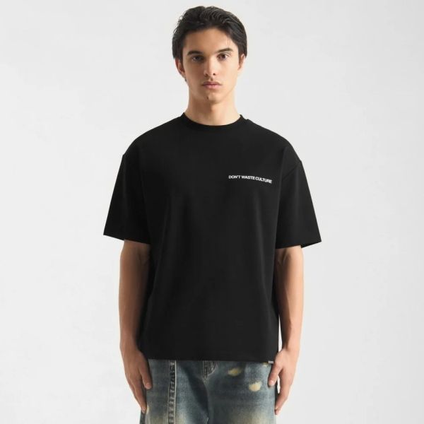 Don’t Waste Culture Toshimi T-shirt Zwart