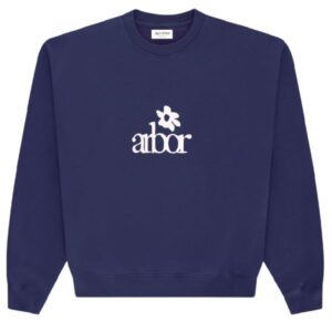 Arbor Antwerp Arbor Flower Sweater Navy