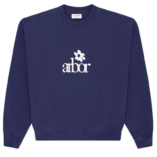 Arbor Antwerp Arbor Flower Sweater Navy