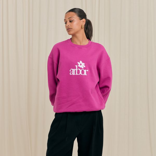 Arbor Antwerp Arbor Flower Sweater Roze