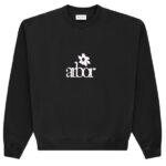 Arbor Antwerp Arbor Flower Sweater Zwart