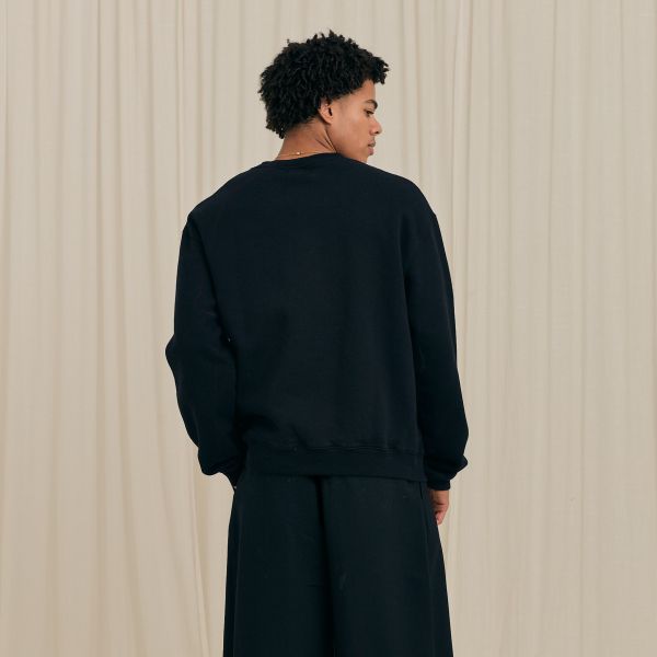 Arbor Antwerp Arbor Flower Sweater Zwart