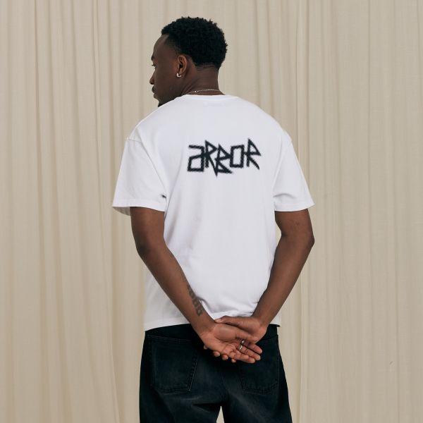 Arbor Antwerp Dotwork T-shirt Wit