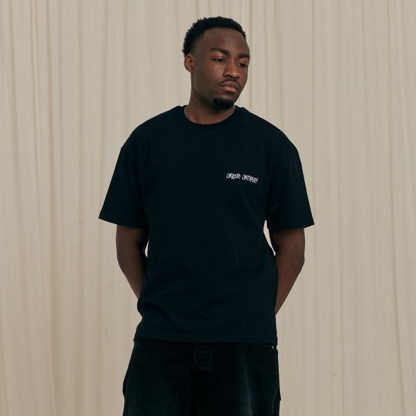 Arbor Antwerp Dotwork T-shirt Zwart