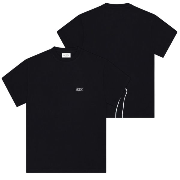 Arbor Antwerp Jasmine Black T-shirt Zwart