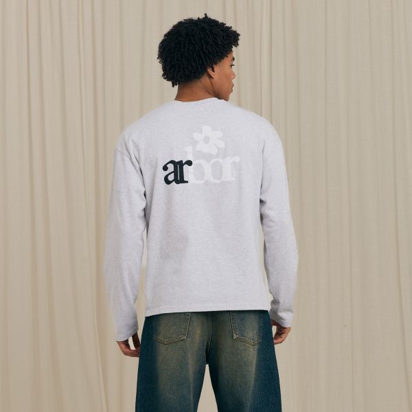 Arbor Antwerp Lotus Longsleeve T-shirt Grijs