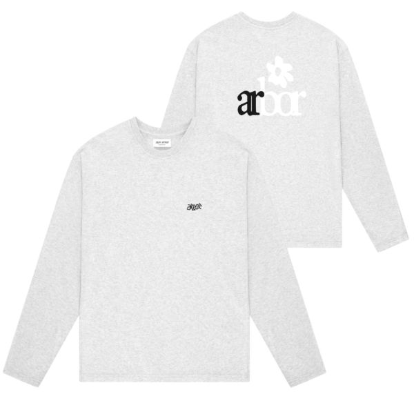 Arbor Antwerp Lotus Longsleeve T-shirt Grijs