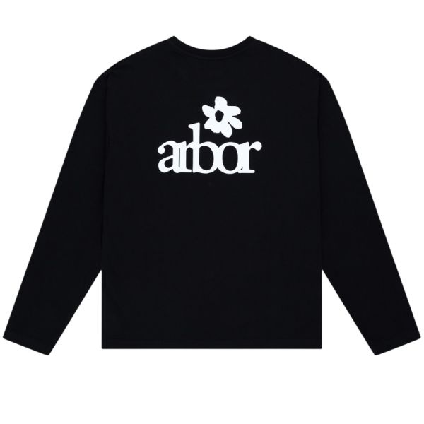 Arbor Antwerp Lotus Longsleeve T-shirt Zwart