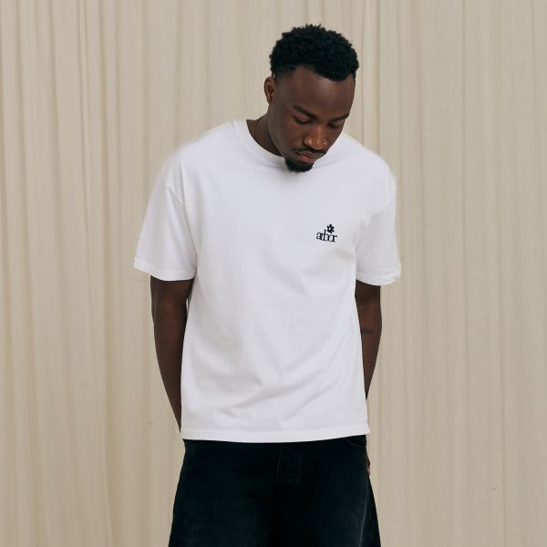 Arbor Antwerp Mini Flower T-shirt Wit