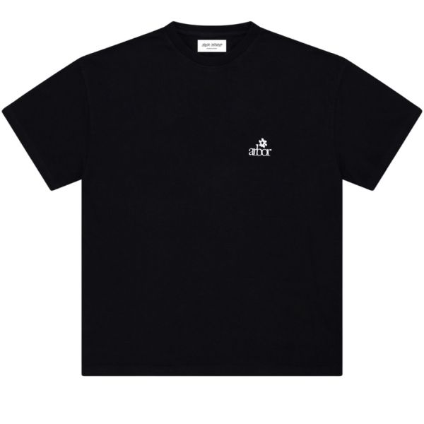 Arbor Antwerp Mini Flower T-shirt Zwart