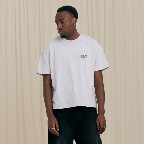 Arbor Antwerp Pixle Cactus T-shirt Grijs